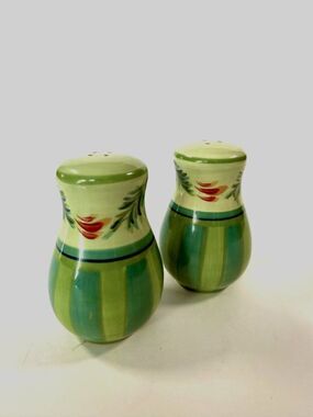 Southern Living at Home Gail Pittman Salt & Pepper Shakers - Provence/Green